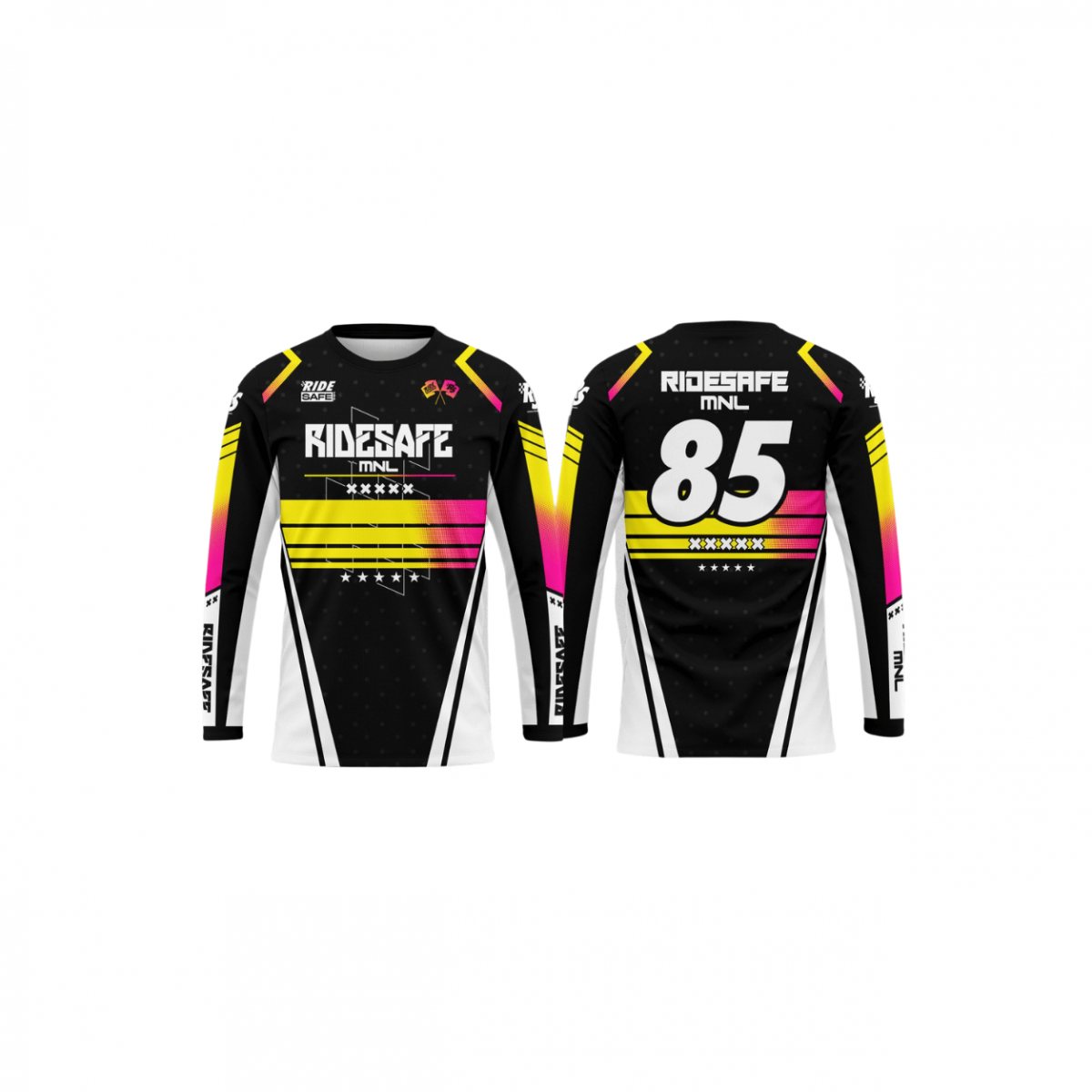 Ride Safe MNL Retro 85 Riding Jersey